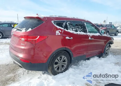 2015 Hyundai Santa Fe Sport 2.4L z USA, uszkodzony, nr VIN 5XYZU3LB1FG255205